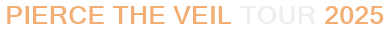 Pierce The Veil Tour 2025